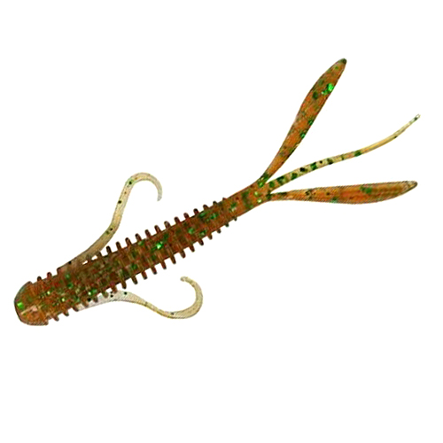 Силікон Keitech Hog Impact 3.5" ea#02 Peach Green FLK