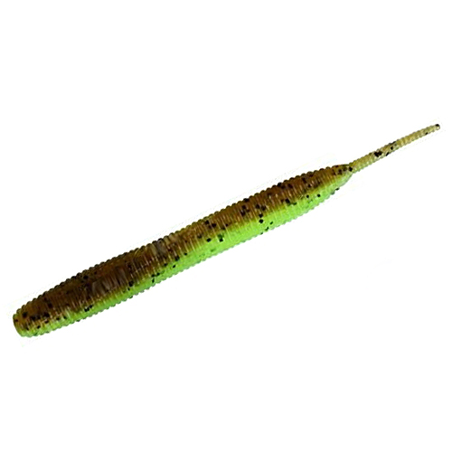 Силікон Keitech Sexy Impact 2.8'' #401 Green Pumpkin /Chartreuse