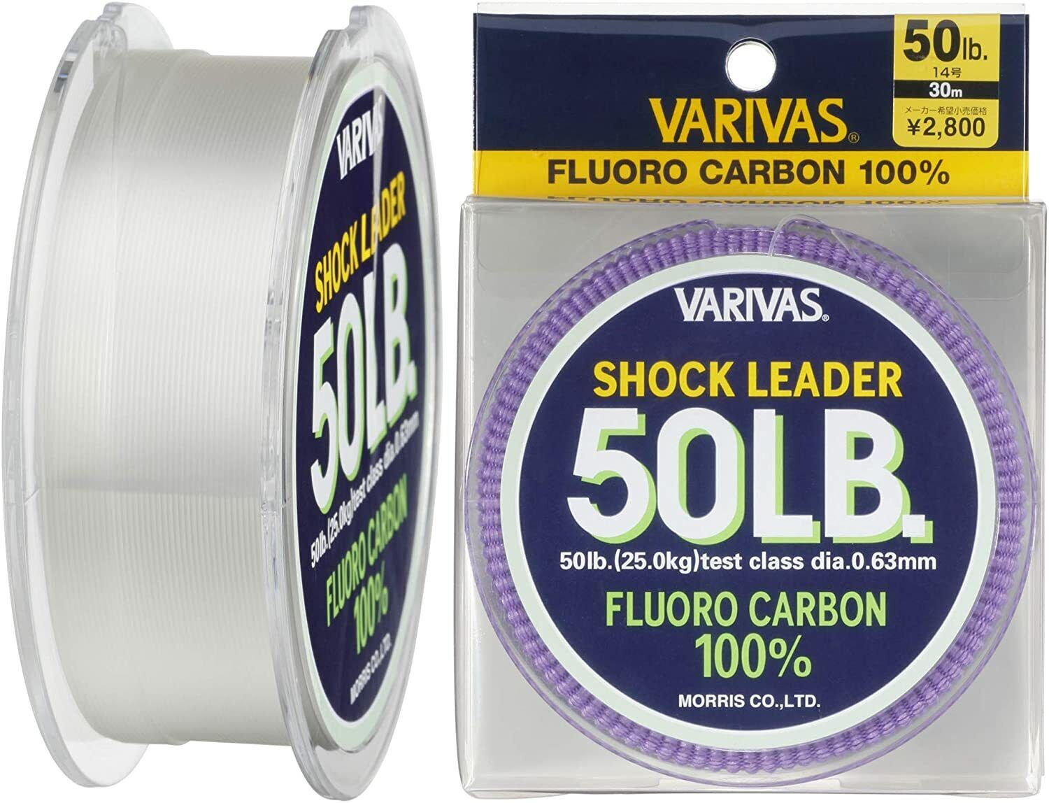Флюорокарбон Varivas Fluoro Shock Leader 30m 11kg 0.400mm фото 4