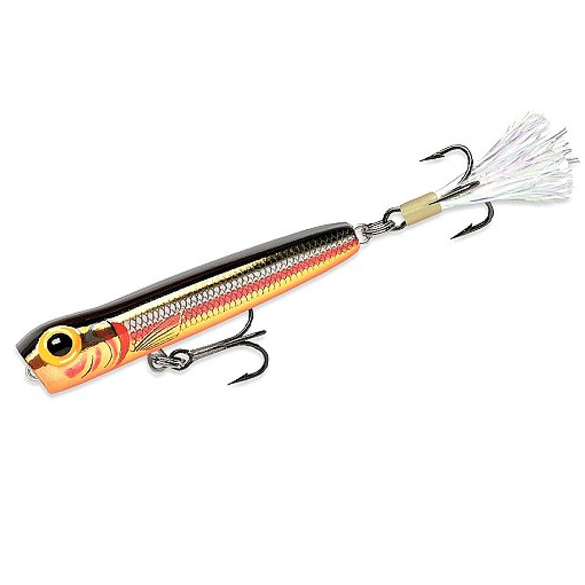 Поппер Storm Chug Bug 3-1/4" 3/8oz 80mm 10g #Metallic Silver / Black Back