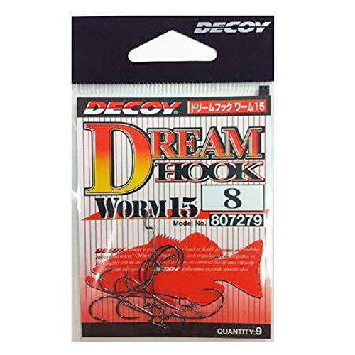 Крючок оффсетный Decoy Worm 15 Dream Hook #6 9pcs фото 6