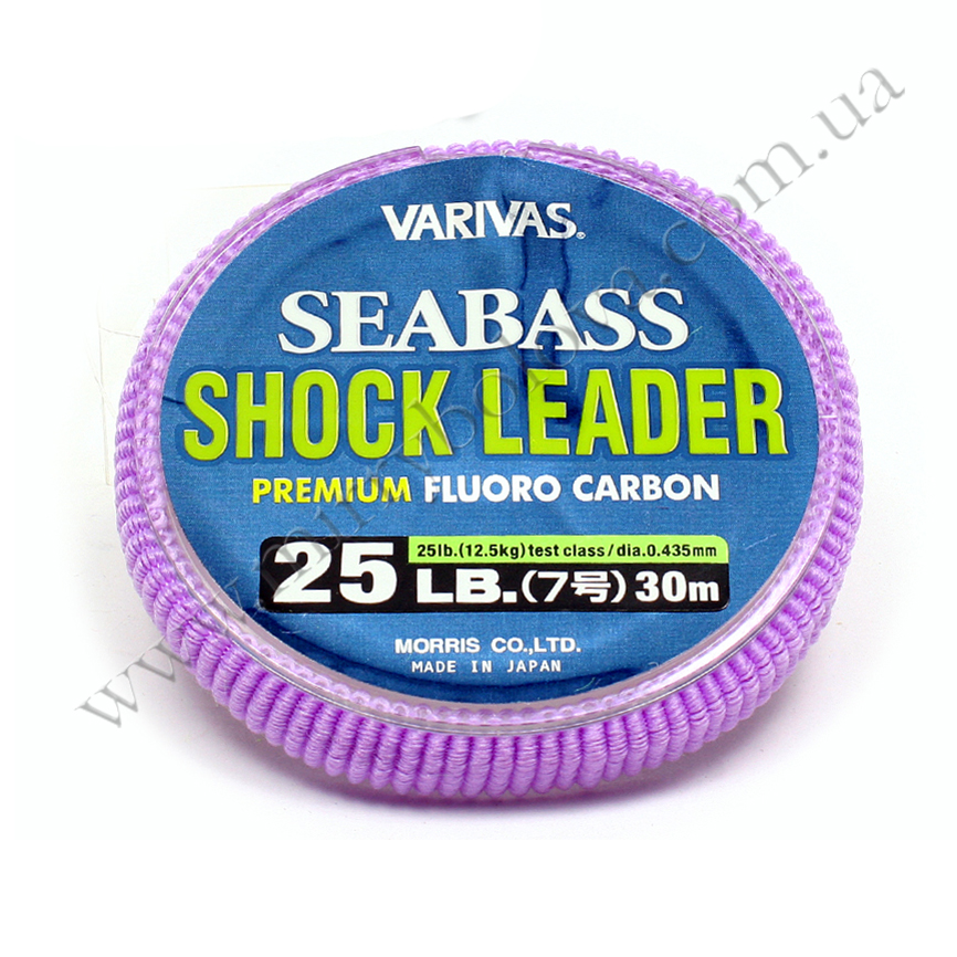 Флюорокарбон Varivas Sea Bass Fluoro Shock Leader 30m 10LB 4.5kg 0.260mm фото 4