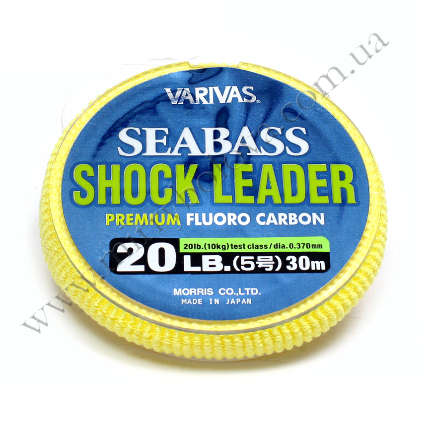 Флюорокарбон Varivas Sea Bass Fluoro Shock Leader 30m 10LB 4.5kg 0.260mm фото 7