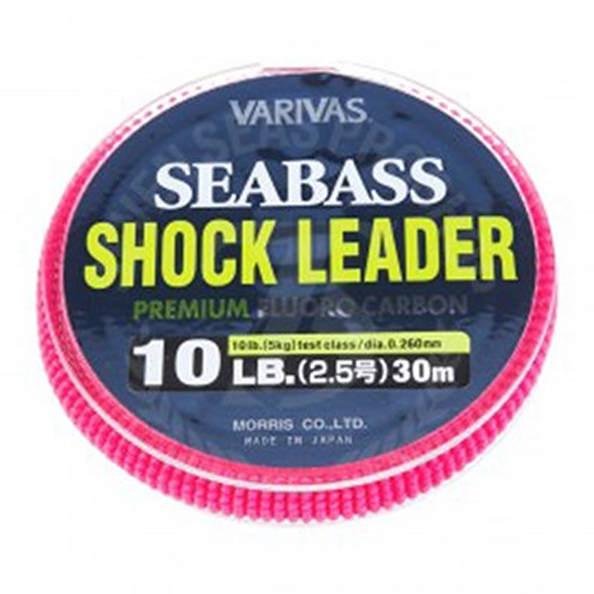 Флюорокарбон Varivas Sea Bass Fluoro Shock Leader 30m 30LB 13.6kg 0.470mm фото 4