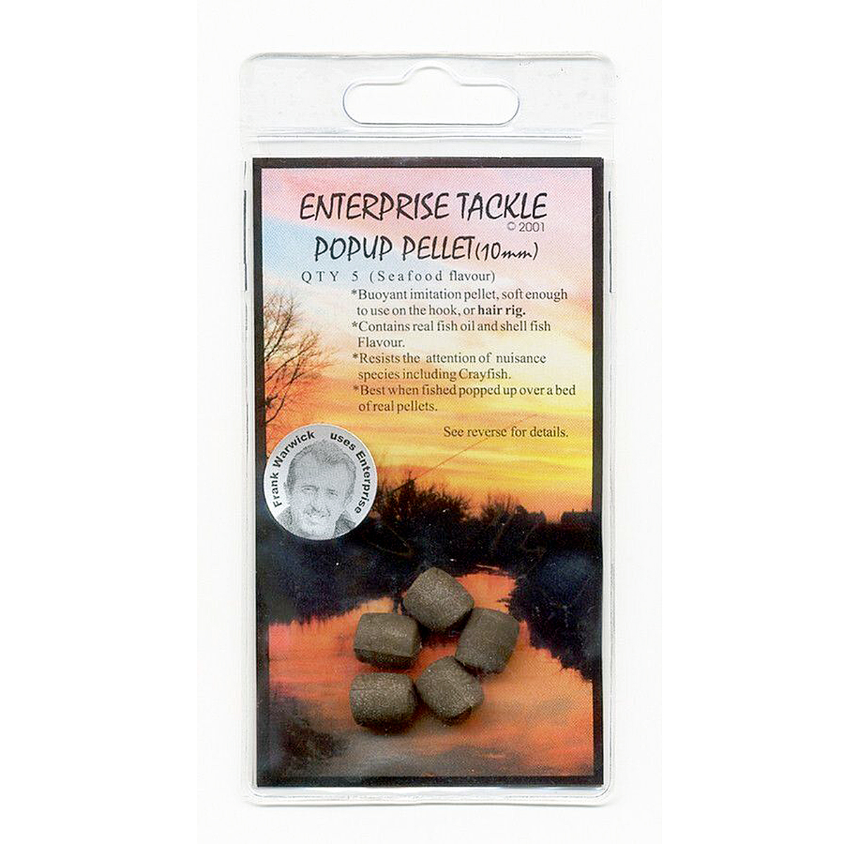 Пелетс Enterprise Tackle Pop Up 10mm Medium Seafood