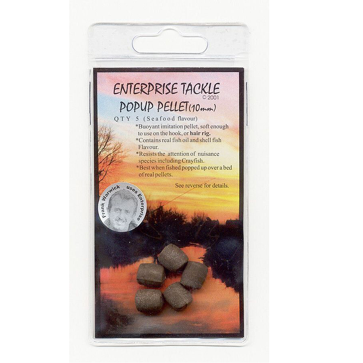 Пелетс Enterprise Tackle Pop Up 10mm Medium Seafood фото 4