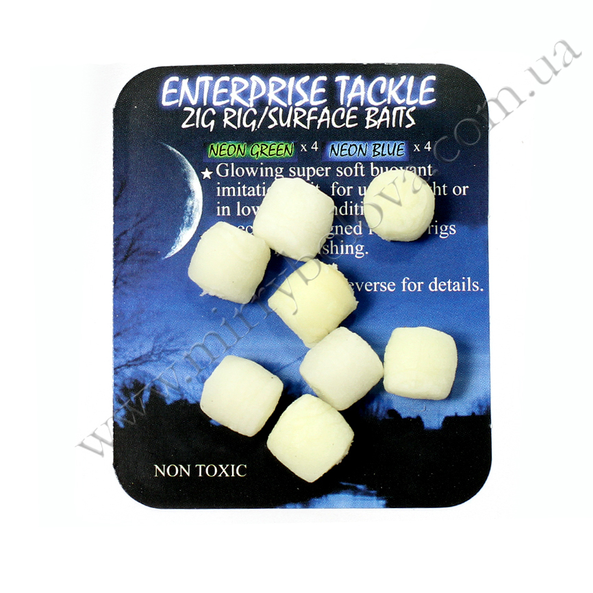 Штучна приманка Zig Rig/Surface Bait night Glow Mixed Green/Blue