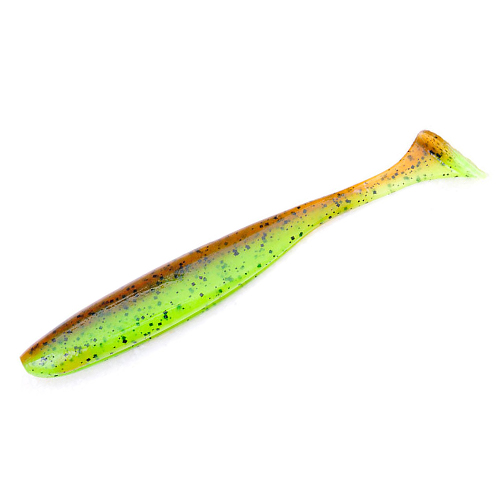 Силікон Keitech Easy Shiner 2" #401 Green Pumpkin / Chartreuse