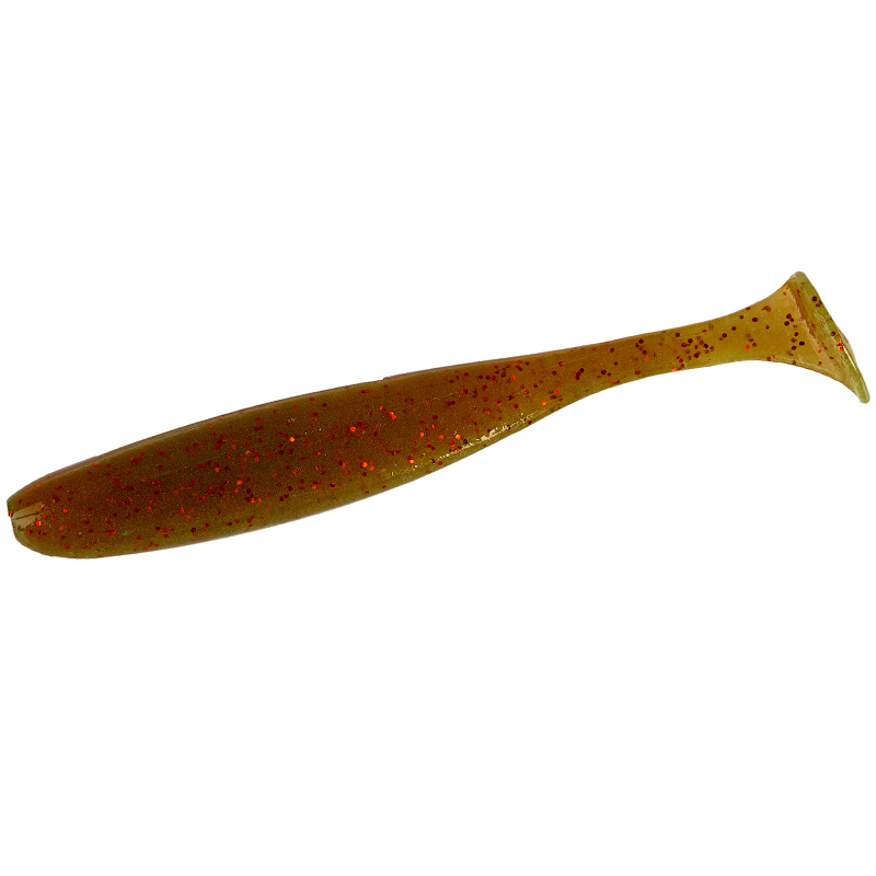Силікон Keitech Easy Shiner 2" #401 Green Pumpkin / Chartreuse фото 16