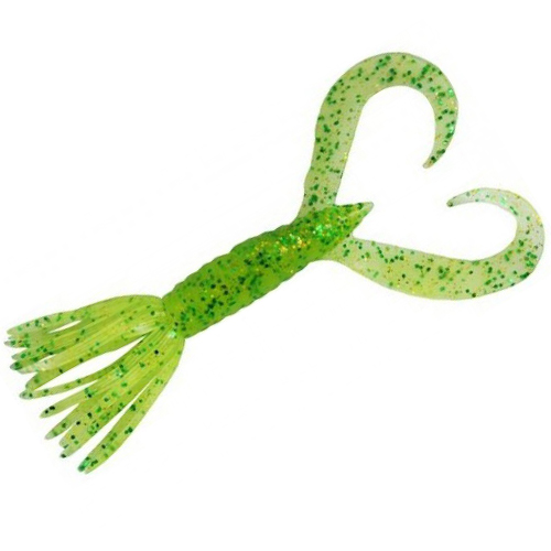 Силікон Keitech Little Spider 2" #424 Lime Chartreuse