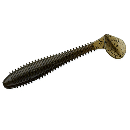 Силикон Keitech Swing Impact FAT 3.3'' #101 Green Pumpkin PP