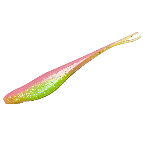 Плавающий силикон ZMAN Scented Jerk Shadz 5" 5pc #Electric Chicken