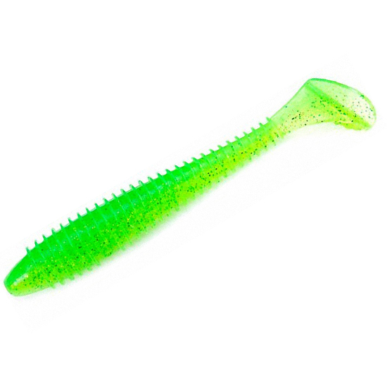 Силікон Keitech Swing Impact FAT 4.3'' #424 Lime Chartreuse
