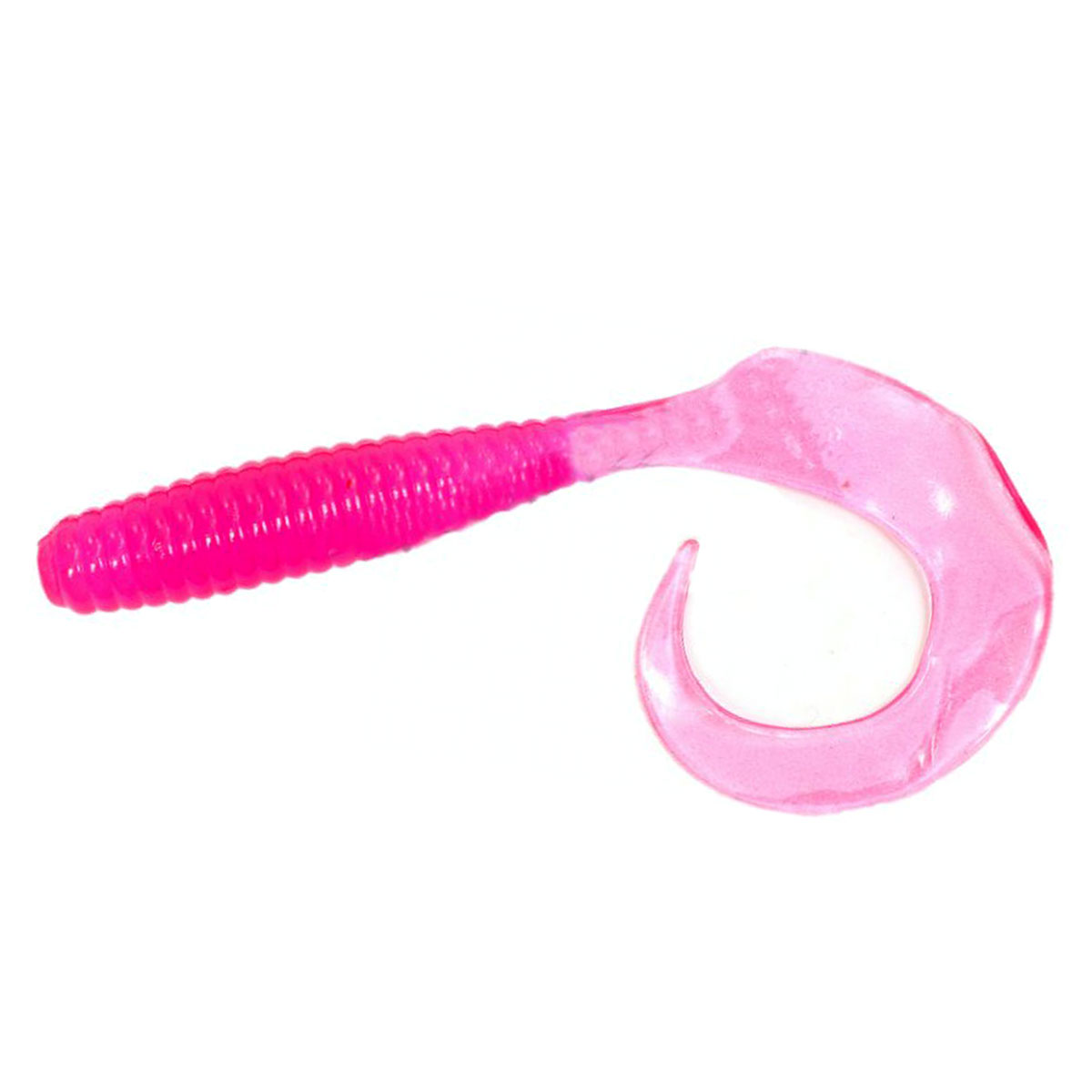 Плаваючий силікон ZMAN Grubz 9" 3pc #Electric Pink фото 6
