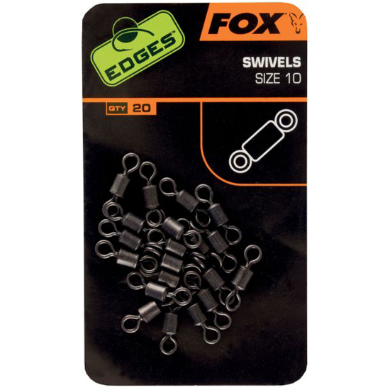 Вертлюжки  Fox Edges Flexi Ring Swivel #10 10pcs фото 2