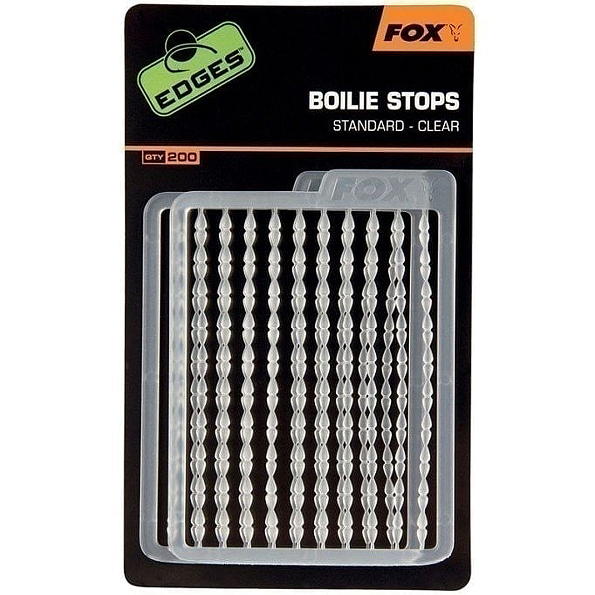 Стопор для бойлів Fox Edges Boilie Stops Standard 200pcs #Clear