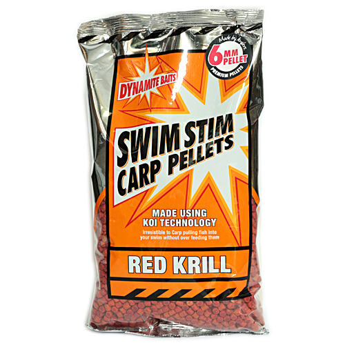 Пеллетс Dynamite Baits Swim Stim Red Krill Pellets 3mm 900g фото 3