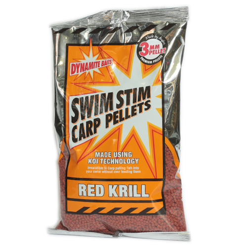 Пеллетс Dynamite Baits Swim Stim Red Krill Pellets 6mm 900g фото 3
