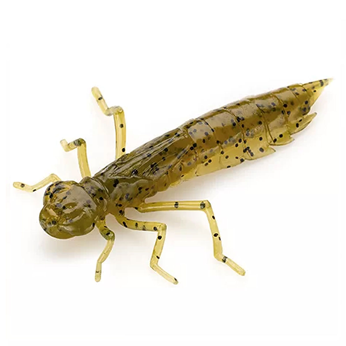Силікон FishUp Dragonfly 0.75" 12pc #074 Green Pumpkin Seed