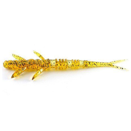 Силикон FishUp Flit 3" 8pc #016 Lox/Green & Black фото 6
