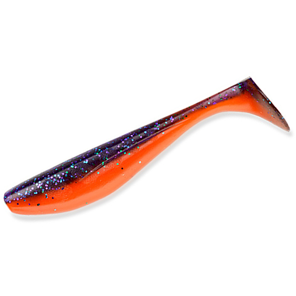 Силікон FishUp Wizzle Shad 3" 8pc #205 Watermelon/Orange фото 9