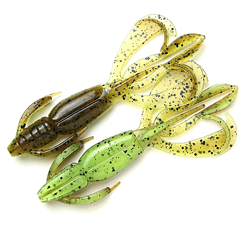 Силікон Keitech Crazy Flapper 4.4" #401 Green Pumpkin PP Chart