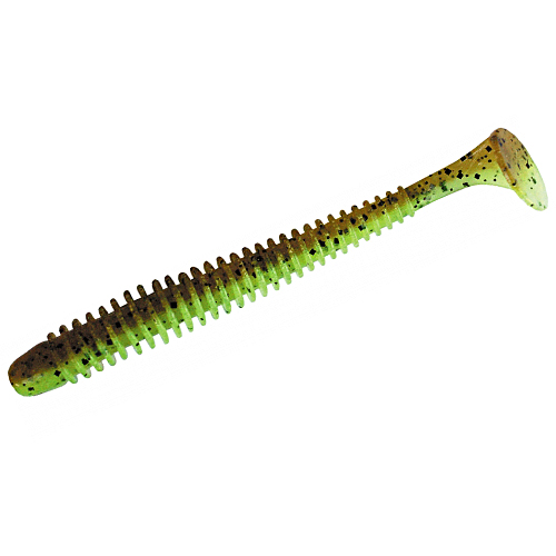 Силикон Keitech Swing Impact 2" #401 Green Pumpkin Chartreuse