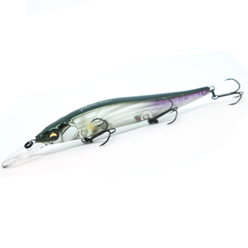 Воблер Megabass Oneten+1 110SP 110.5mm 14.0g #SeeThrough Gritter Ayu