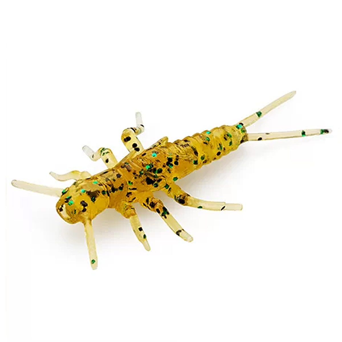 Силікон FishUp Stonefly 0.75" 12pc #036 Caramel/Green & Black