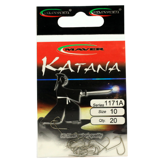 Крючок Maver Katana 1171A №10 20pcs