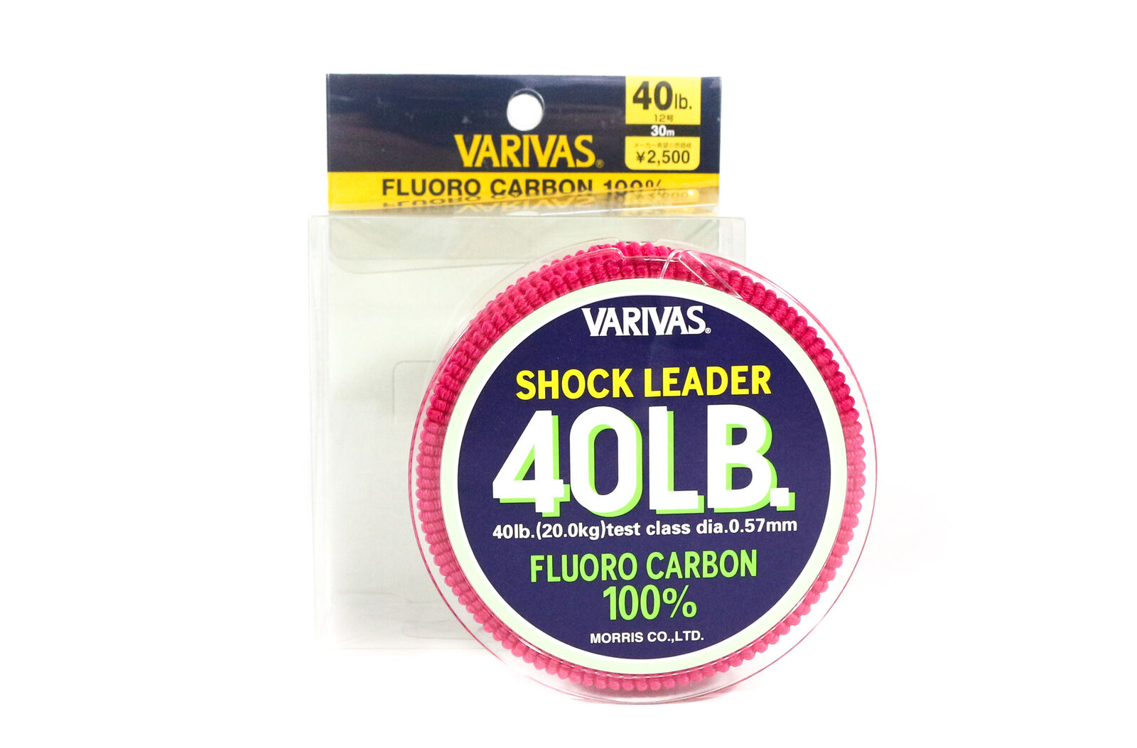 Флюорокарбон Varivas Fluoro Shock Leader 30m 20kg 0.570mm