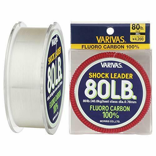 Флюорокарбон Varivas Fluoro Shock Leader 30m 40kg 0.780mm