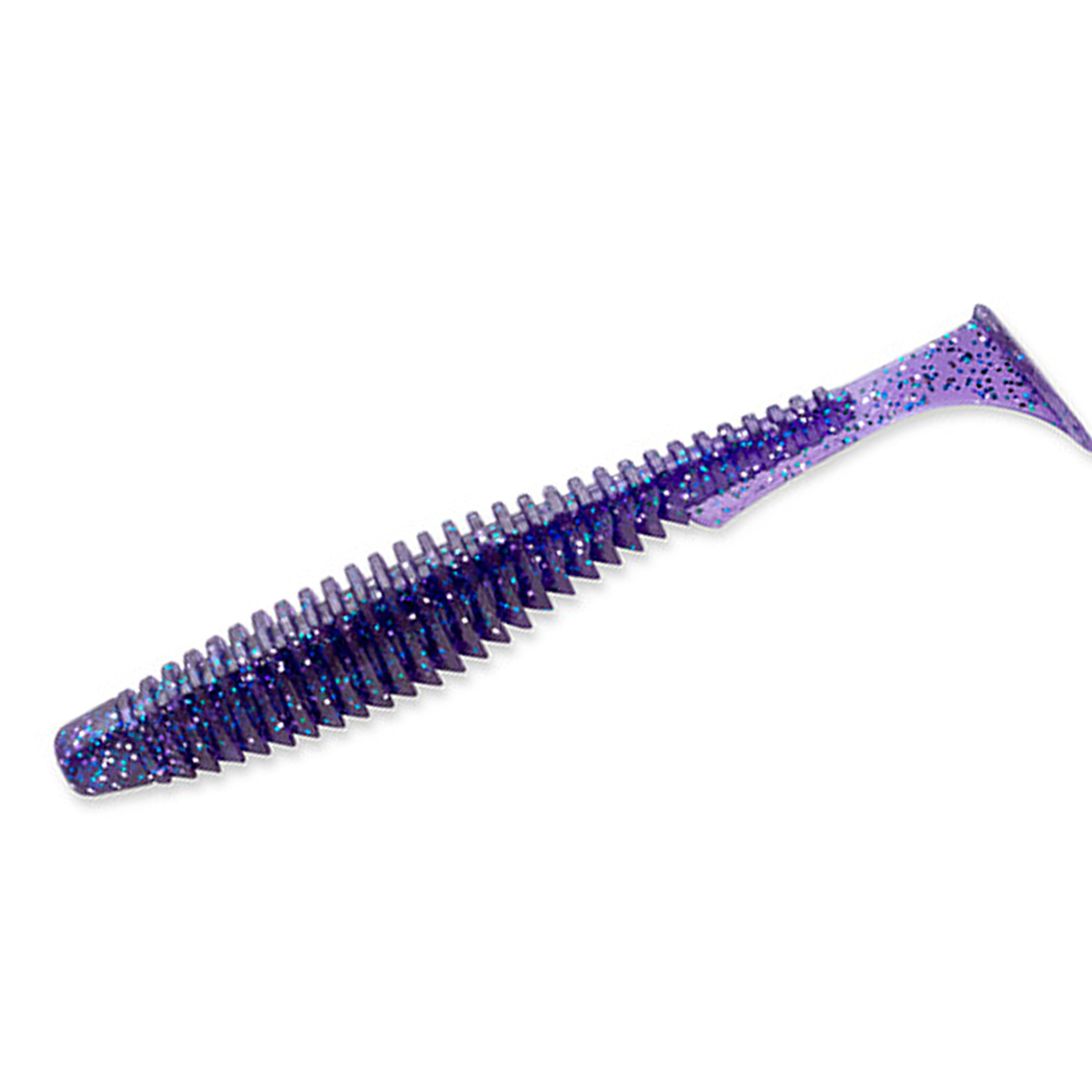 Силикон FishUp U-Shad 4" 8pc #016 Lox/Green & Black фото 12