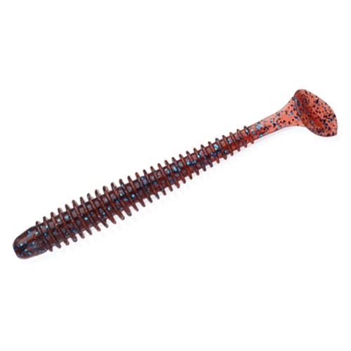 Силикон Keitech Swing Impact 2" pal#01 Chartreuse Red Flake фото 2