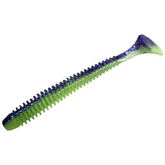 Силикон Keitech Swing Impact 2" pal#01 Chartreuse Red Flake фото 29
