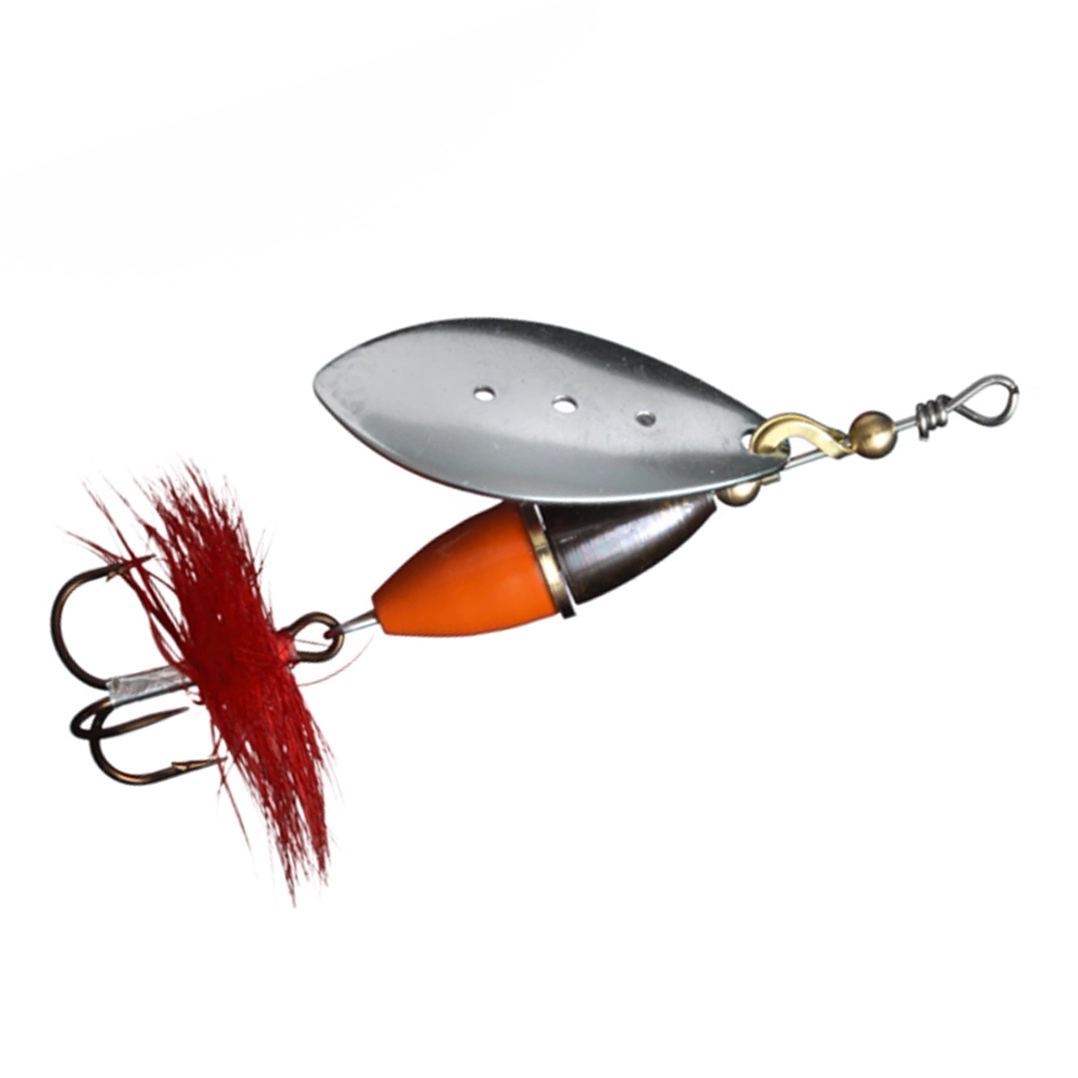 Блешня Myran Wipp 3g Silver #Orange/Black