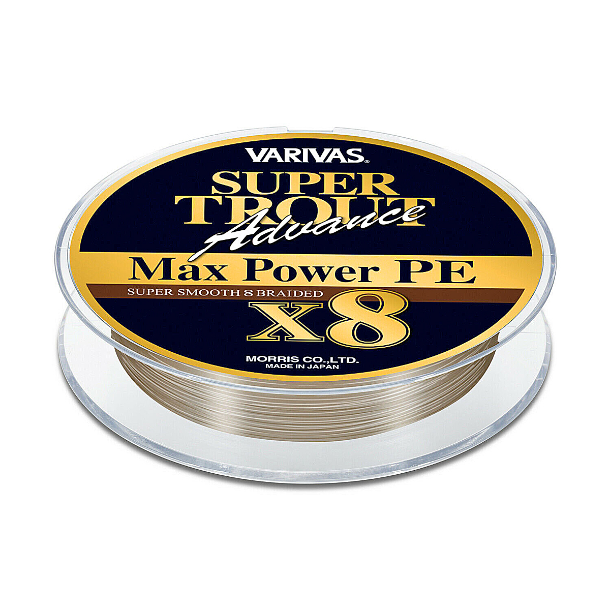 Шнур Varivas Super Trout Advance Max Power PE X8 150m 29lb 12.9kg 0.205mm #1.5 фото 2