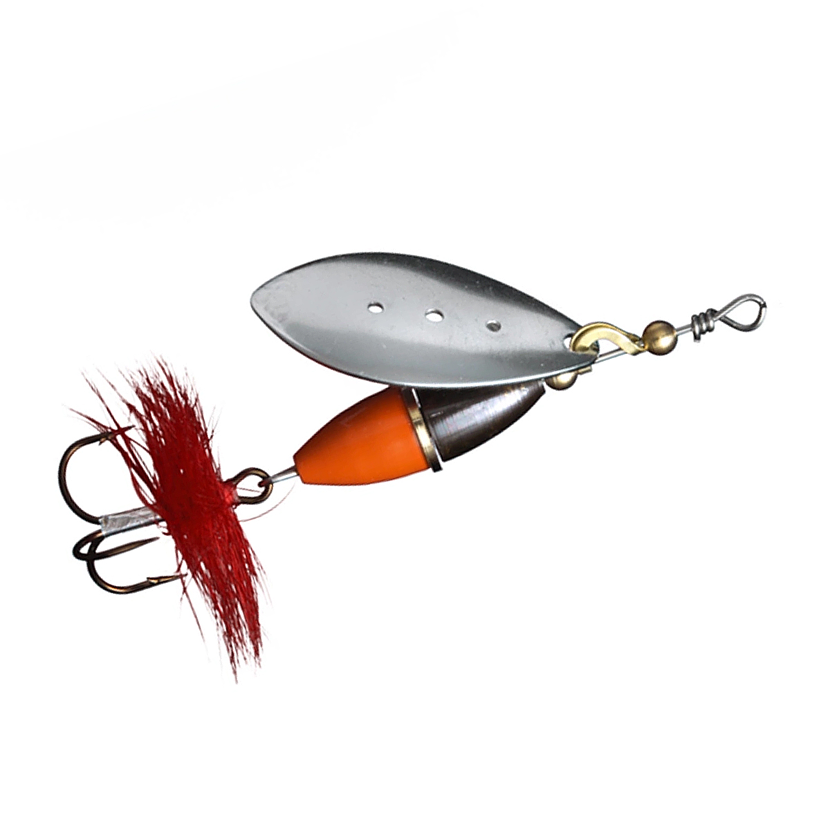 Блесна Myran Wipp 5g Silver #Orange/Black