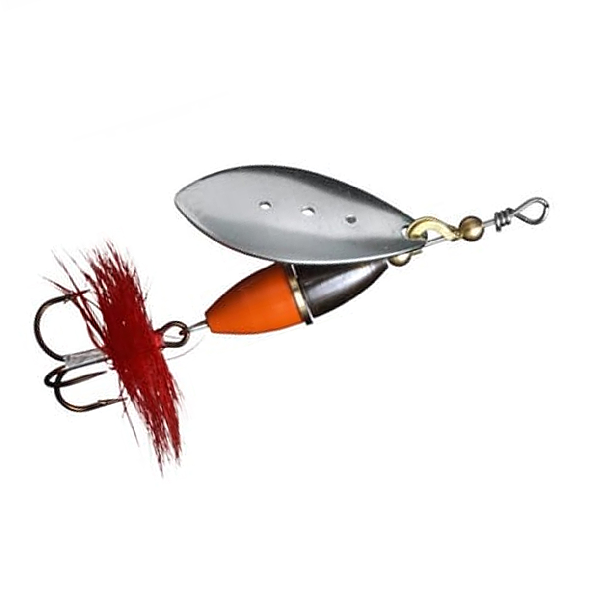 Блесна Myran Wipp 7g Silver #Orange/Black