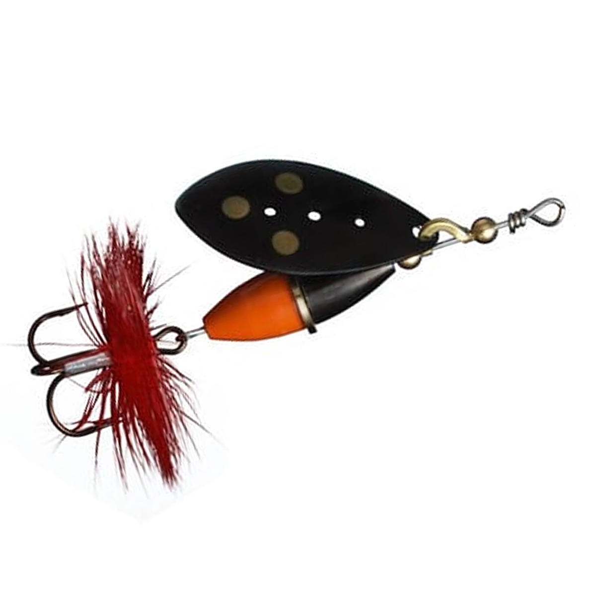 Блесна Myran Wipp 7g Black #Orange/Black