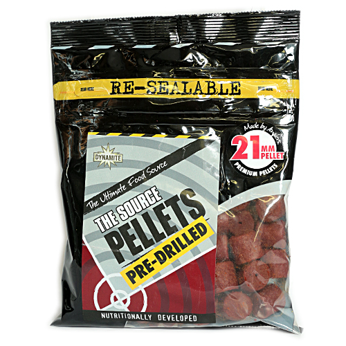 Пеллетс Dynamite Baits Source Pre-Drilled 21mm 350g