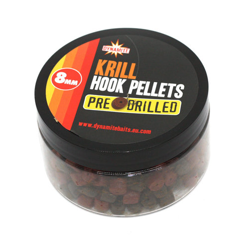 Пеллетс Dynamite Baits Pre-Drilled Krill Hook Pellets 8mm 150g