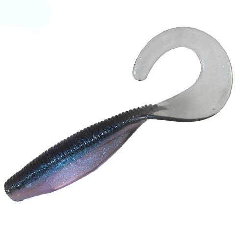 Плавающий силикон ZMAN Streakz Curly Tailz 4" 5pc #Bleeding Banana фото 12