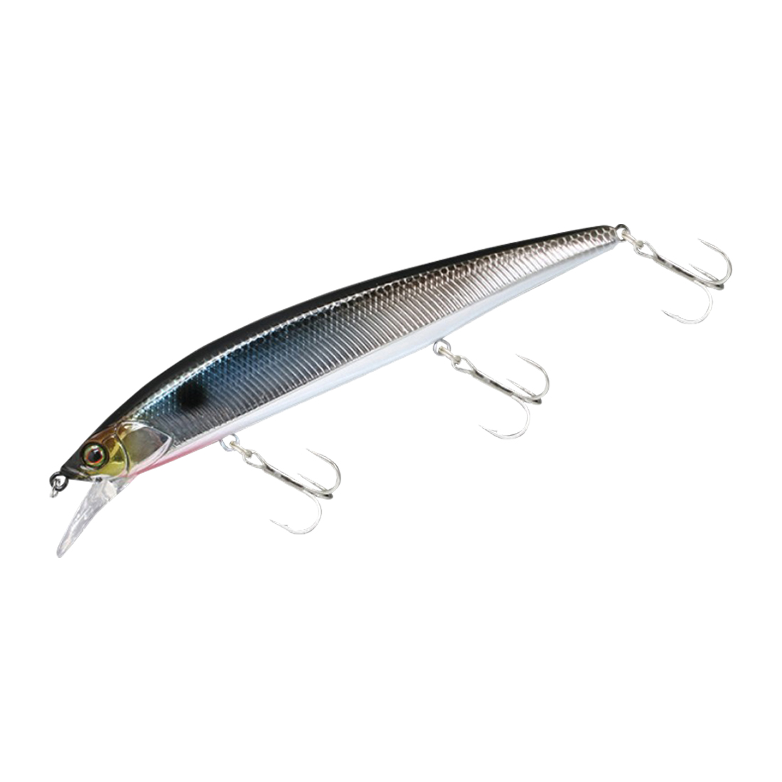 Воблер Jackall Rerange 130SP 130mm 21.5g #HL Silver & Black фото 2
