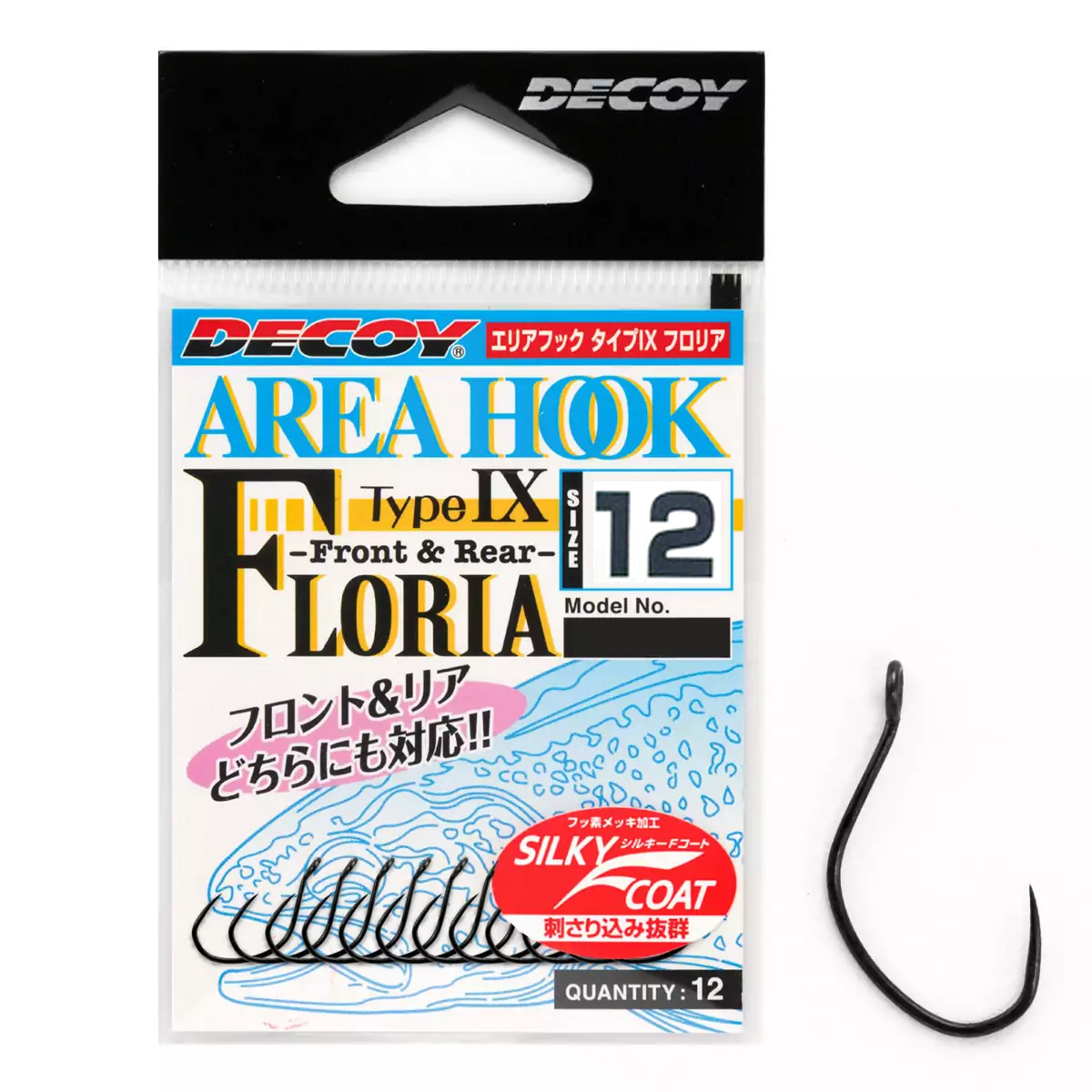 Крючок Decoy AH-IX Floria #8 12pcs фото 5