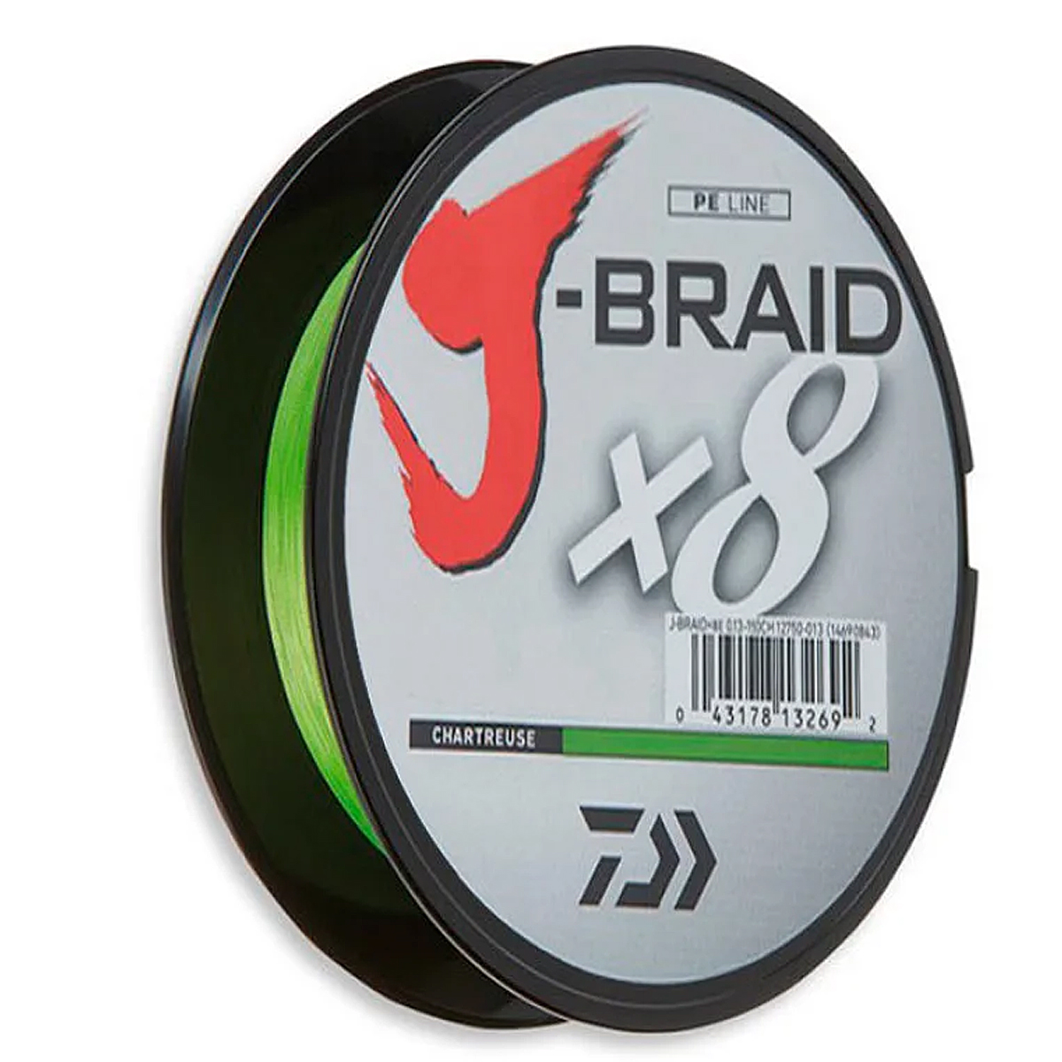 Шнур Daiwa J-Braid X8 150m Chartreuse 12.0kg 0.18mm #1.5 фото 3