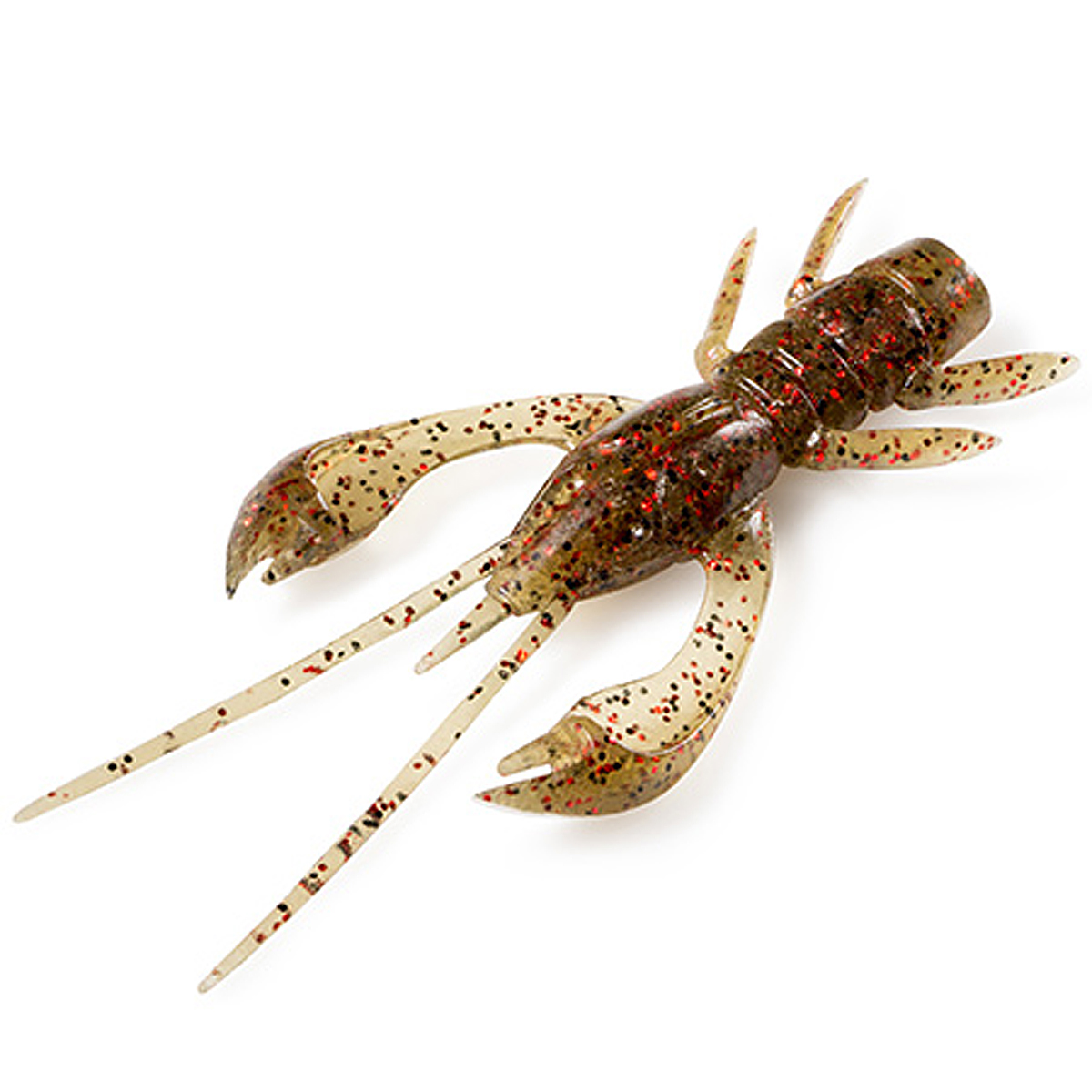 Силикон FishUp Real Craw 1.5" 10pc #016 Lox/Green & Black фото 5