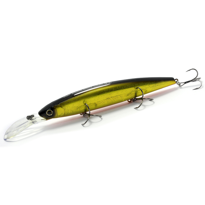 Воблер Deps Balisong Minnow LongBill 130SFLB 130mm 26.5g #22GM