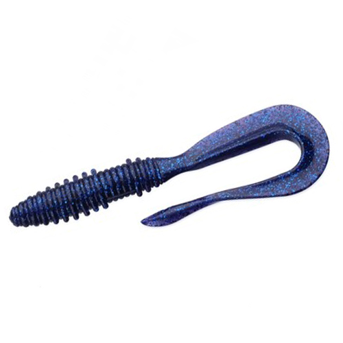 Силикон Keitech Mad Wag Mini 3.5" #207 Green Pumpkin PP. Blue