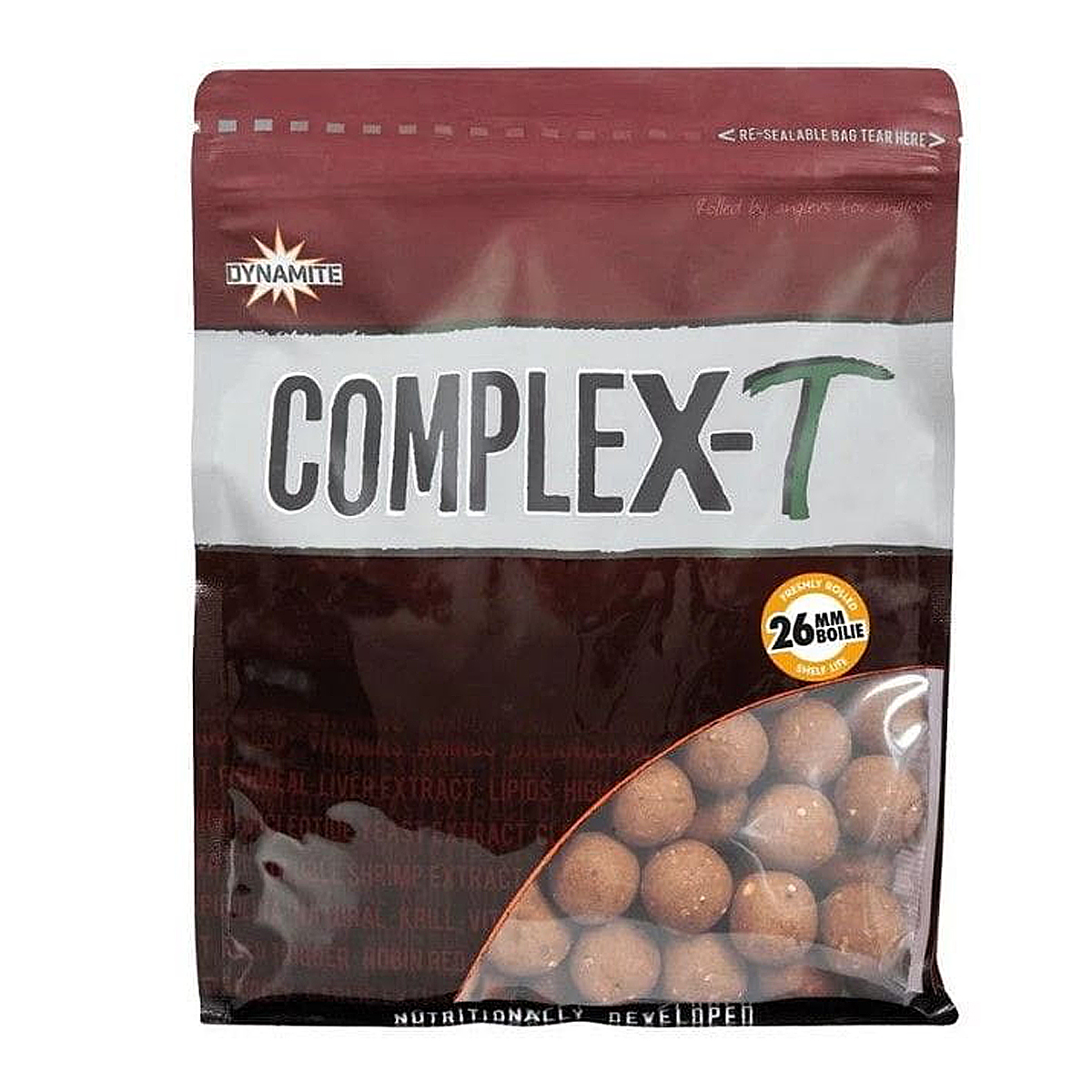 Бойлы Dynamite Baits Terry Hearn CompleX-T Boilie 15mm 1kg фото 4